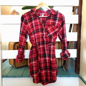 Isabel Maternity Flannel Shirt / Tunic